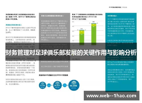 财务管理对足球俱乐部发展的关键作用与影响分析